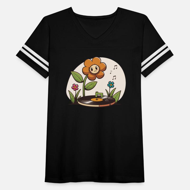 Vinyl Record Player Flower Lover Record Collector