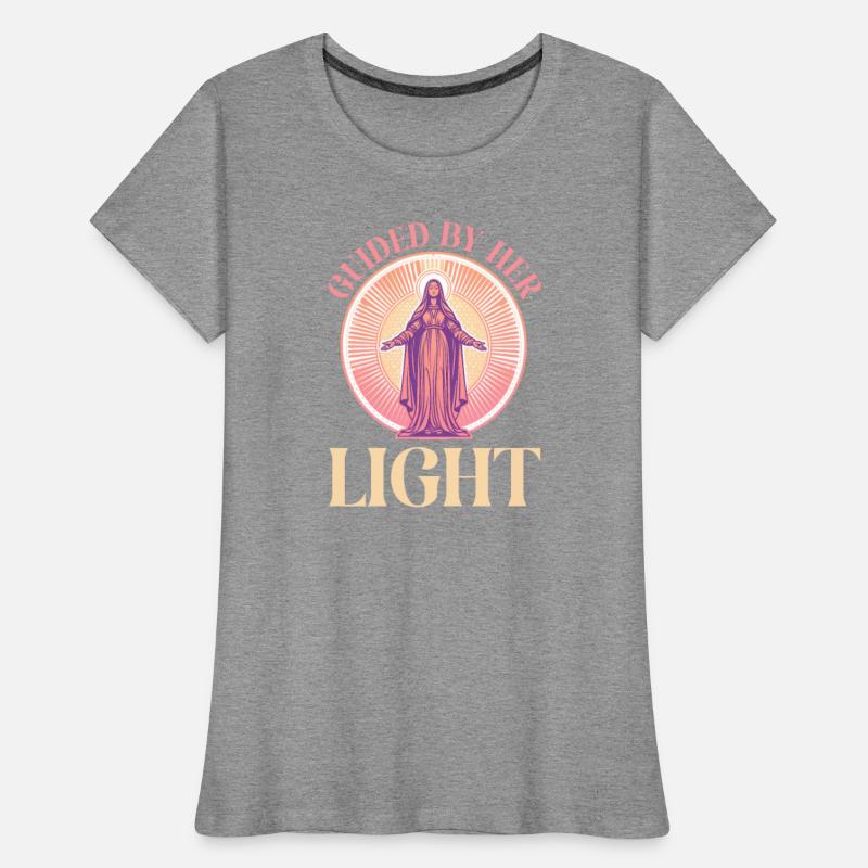 Virgin Mary Guided By Her Light