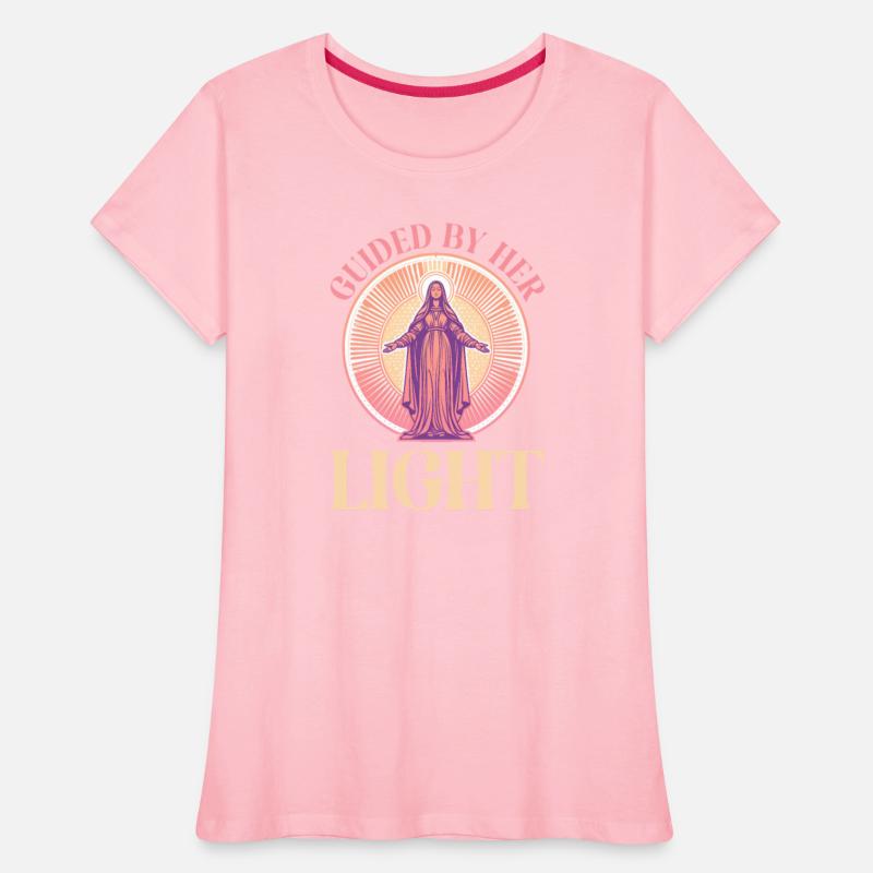 Virgin Mary Guided By Her Light