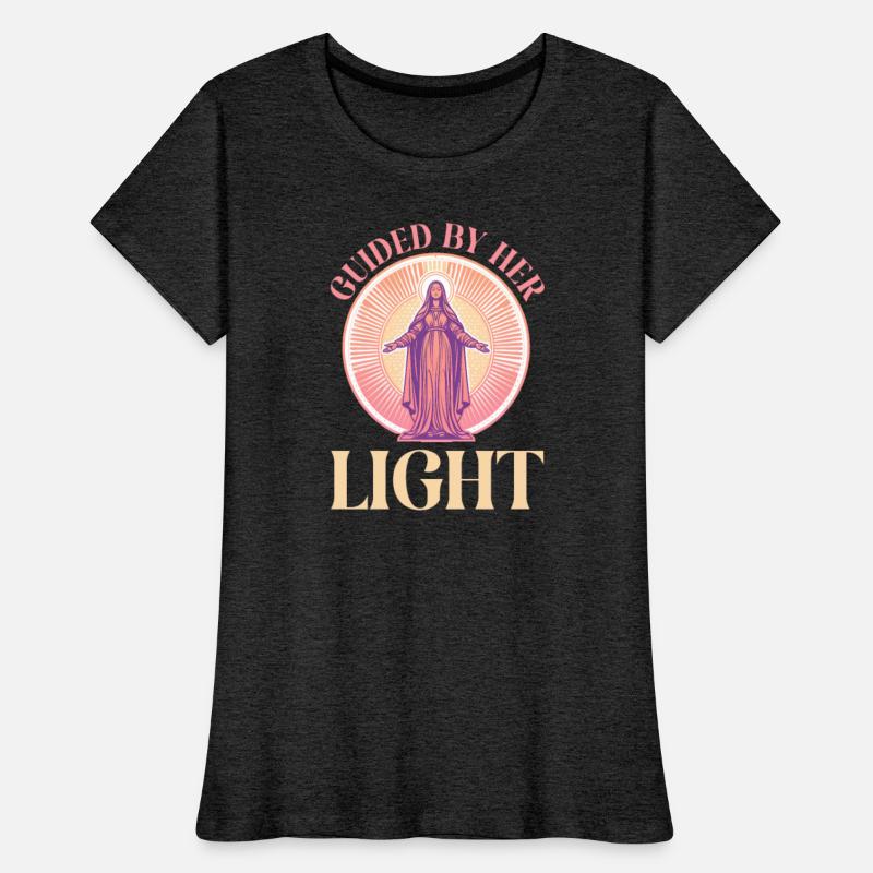 Virgin Mary Guided By Her Light