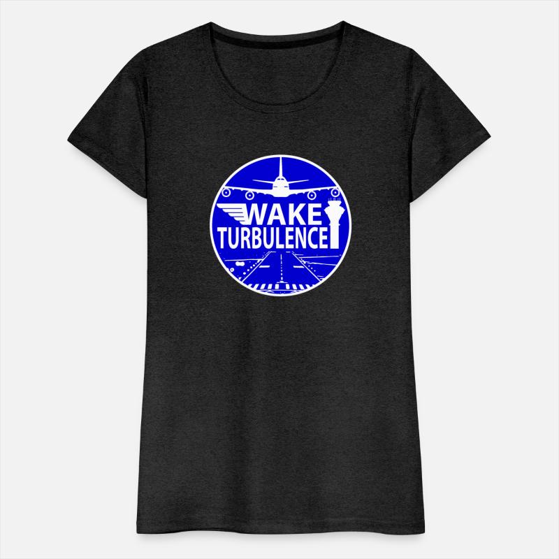 Wake Turbulence Circle Logo