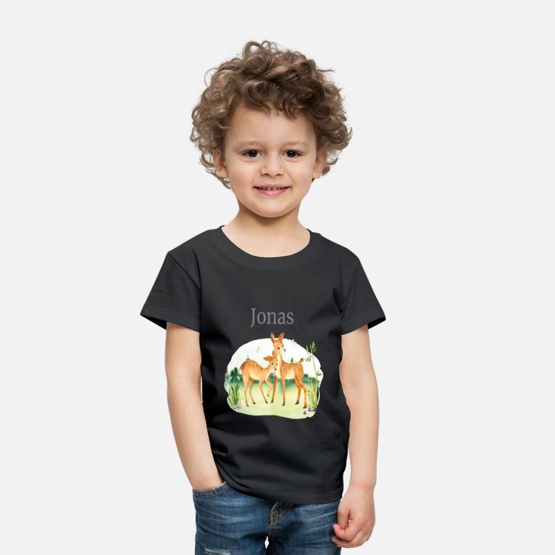 Waldtier Reh Flowers Name Jonas