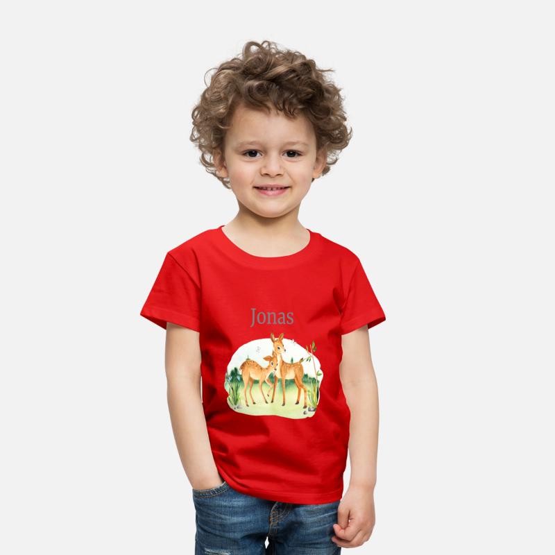 Waldtier Reh Flowers Name Jonas