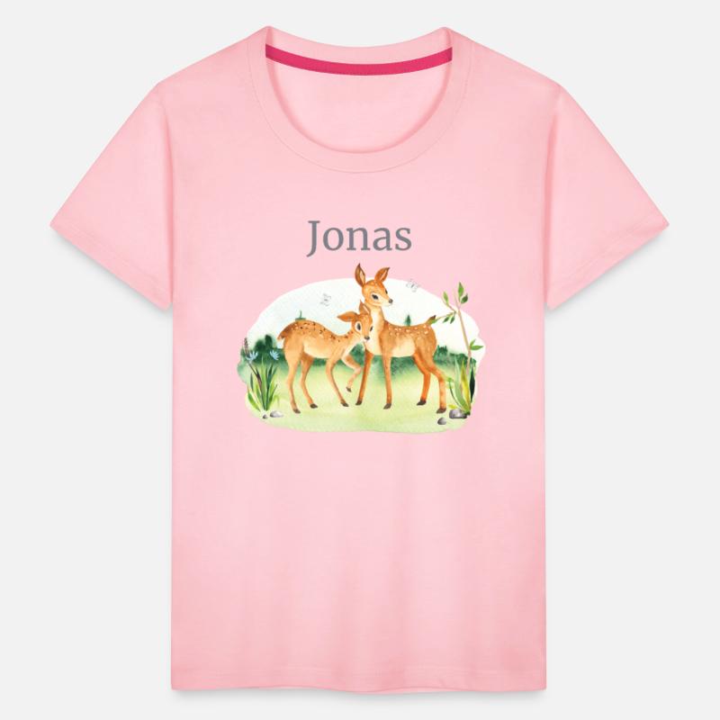 Waldtier Reh Flowers Name Jonas