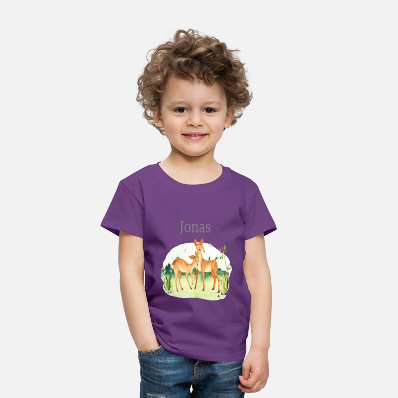 Waldtier Reh Flowers Name Jonas