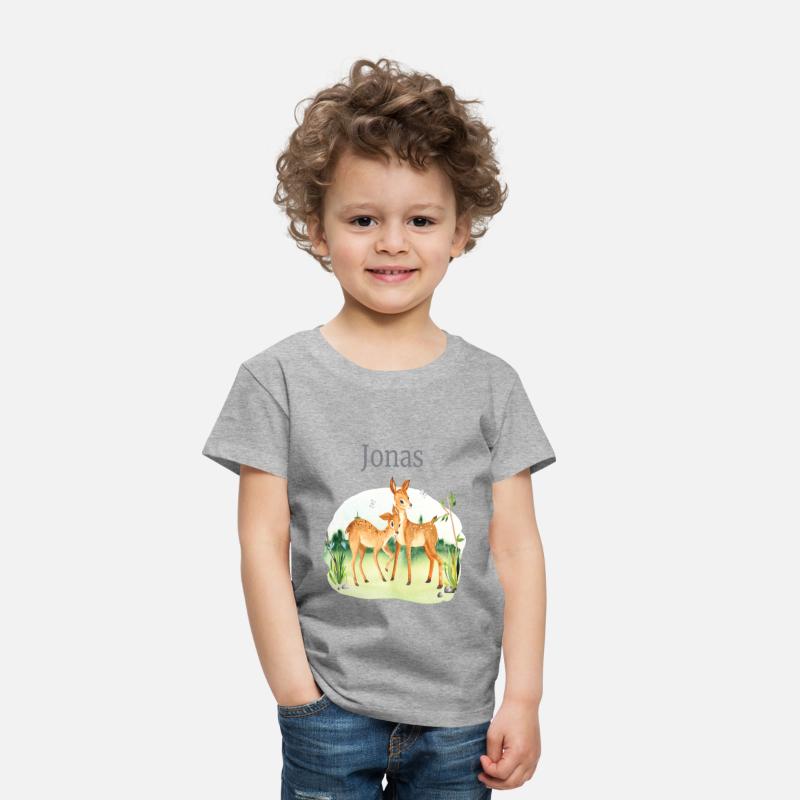 Waldtier Reh Flowers Name Jonas