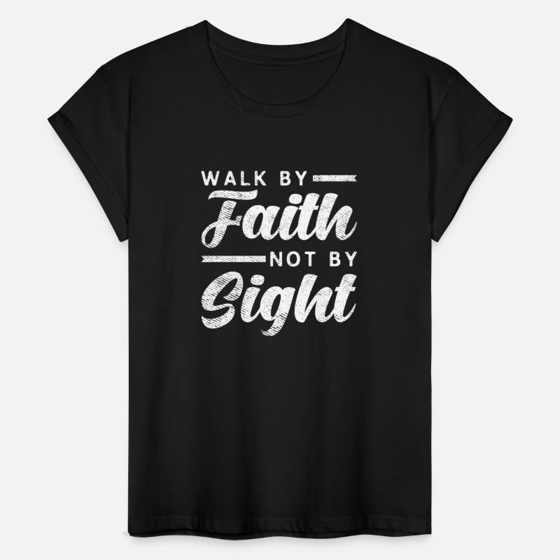 Walk By Faith Not By Sight - Inspiring Bible Verse