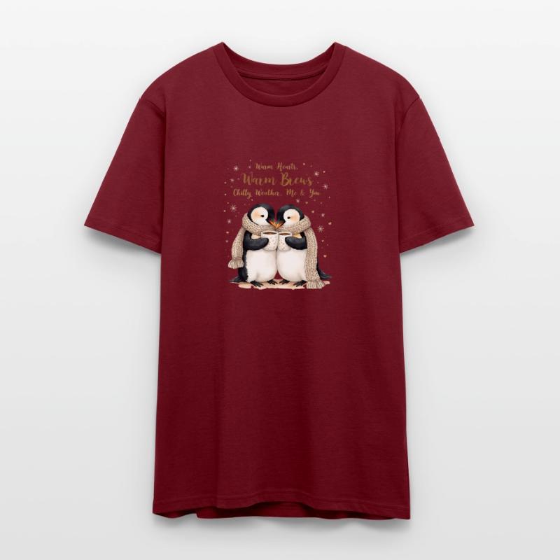 Warm Hearts Penguins - Chilly Brews Together