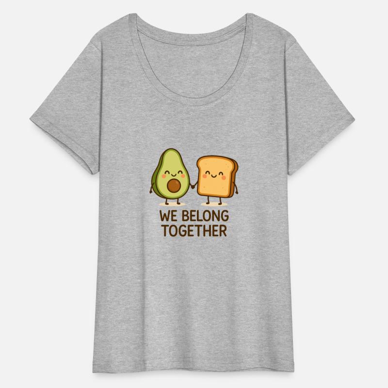 We Belong Together Cute Couple Art for Soulmates