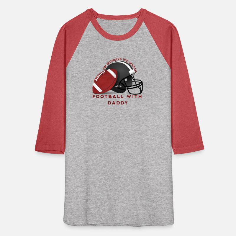 We watch football with daddy