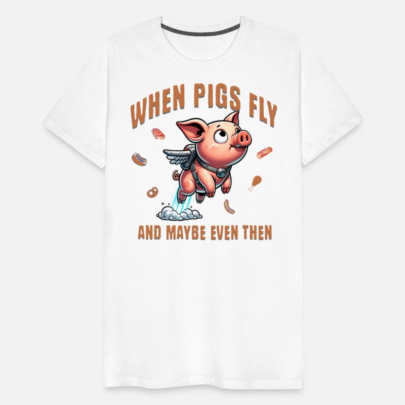 When pigs fly and maybe even then Airborne Porcine