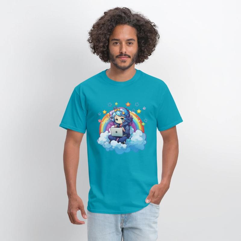 Whimsical Sky Dancer Cartoonish and Cute