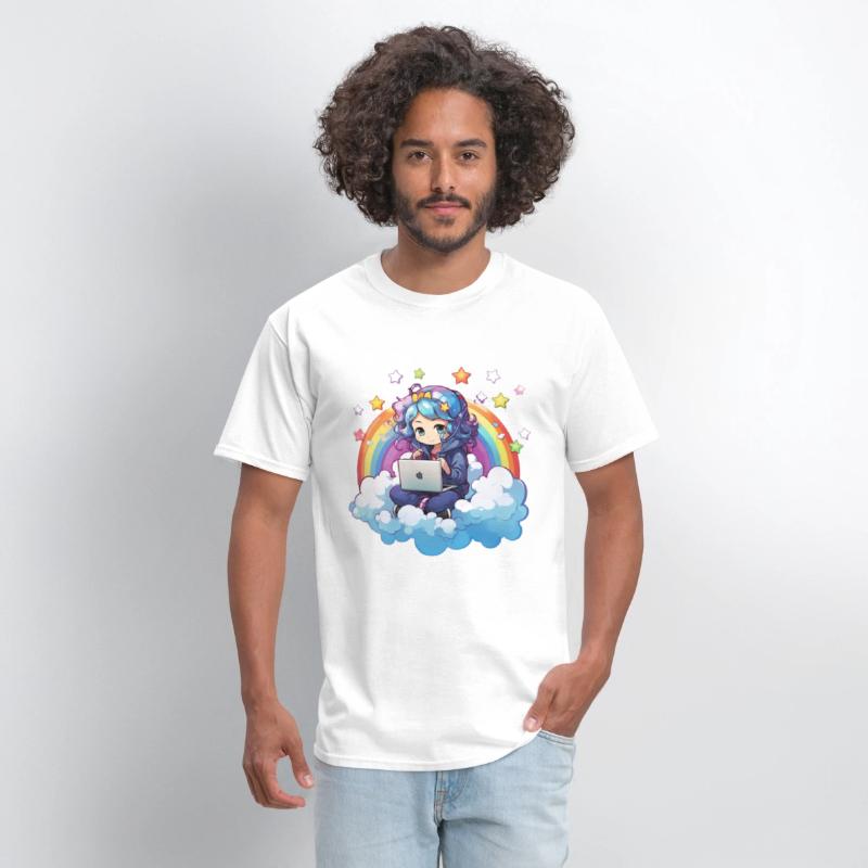 Whimsical Sky Dancer Cartoonish and Cute