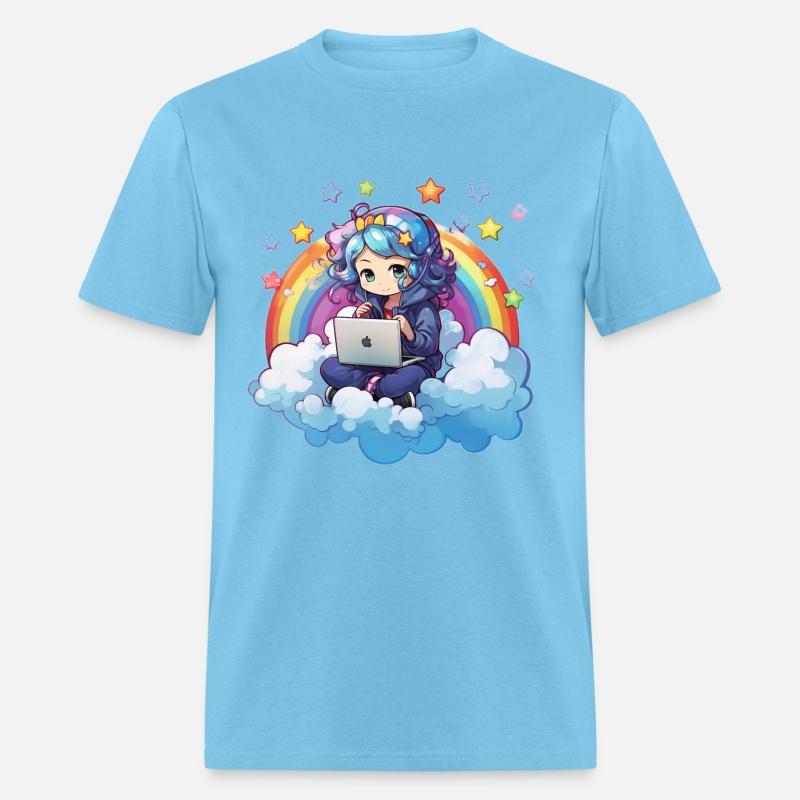 Whimsical Sky Dancer Cartoonish and Cute