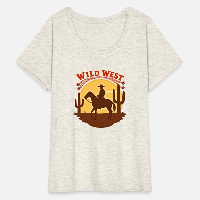 Wild West Cowboy Horse Sunset