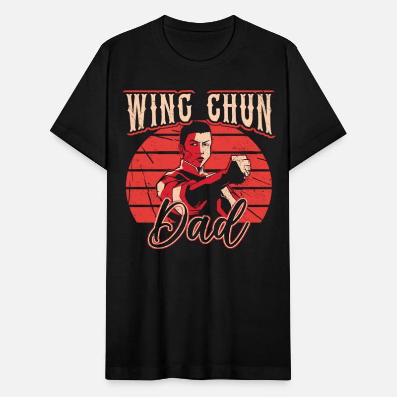 Wing Chun Dad Coach Fighter Training Martial Arts