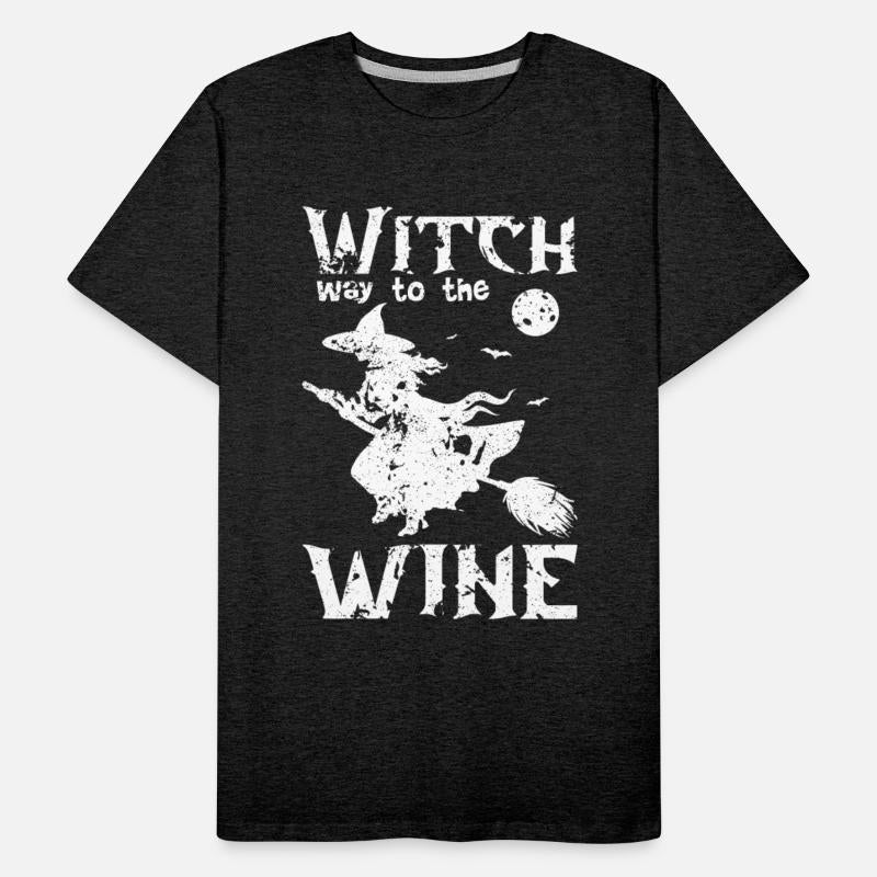 Witch way to the wine.
