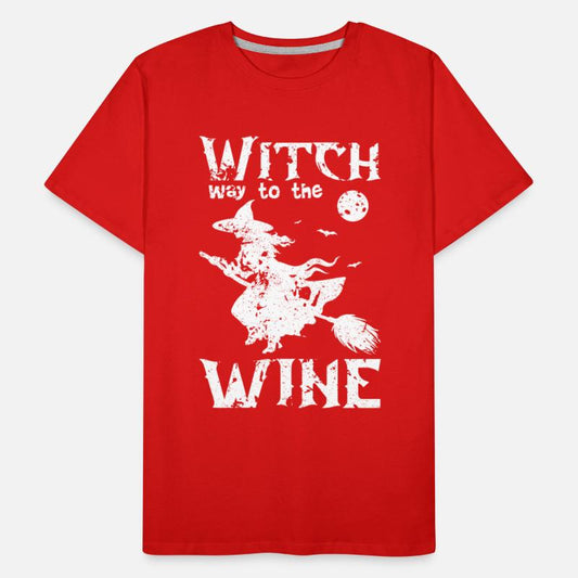 Witch way to the wine.