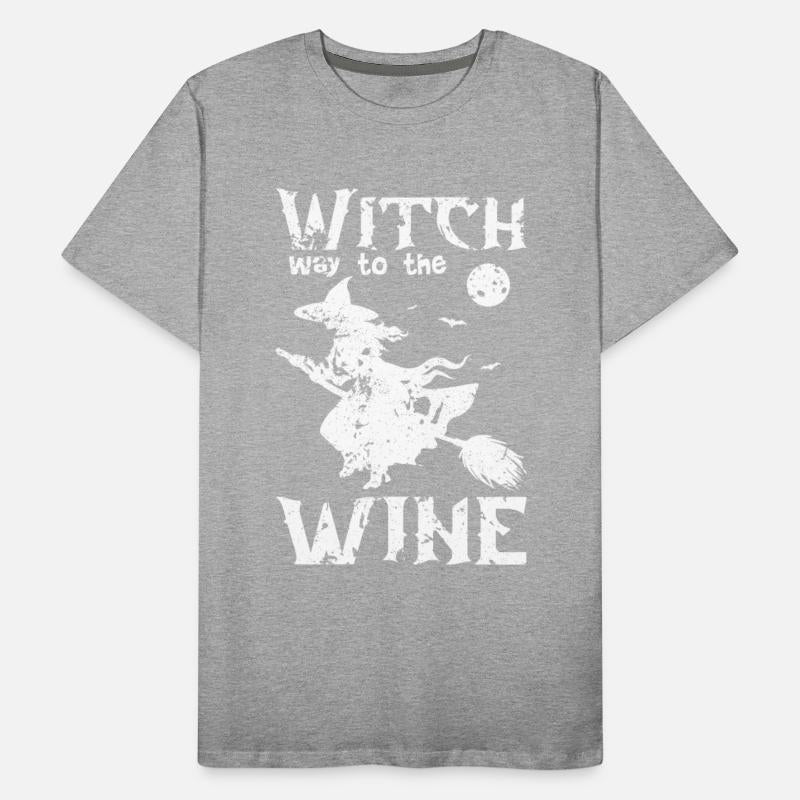 Witch way to the wine.