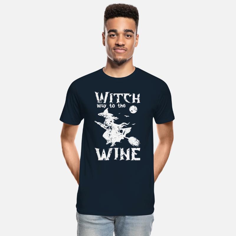Witch way to the wine.