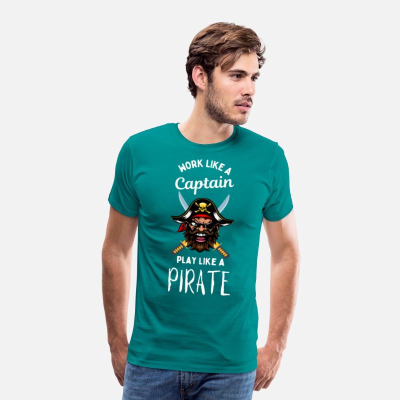 Work like a captain play like a pirate