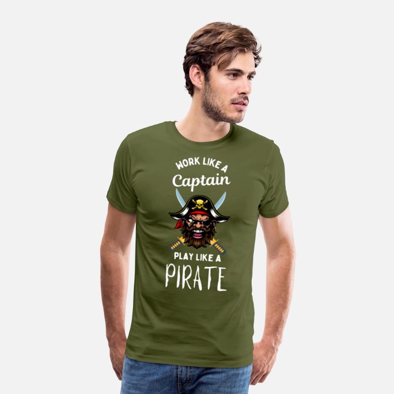 Work like a captain play like a pirate