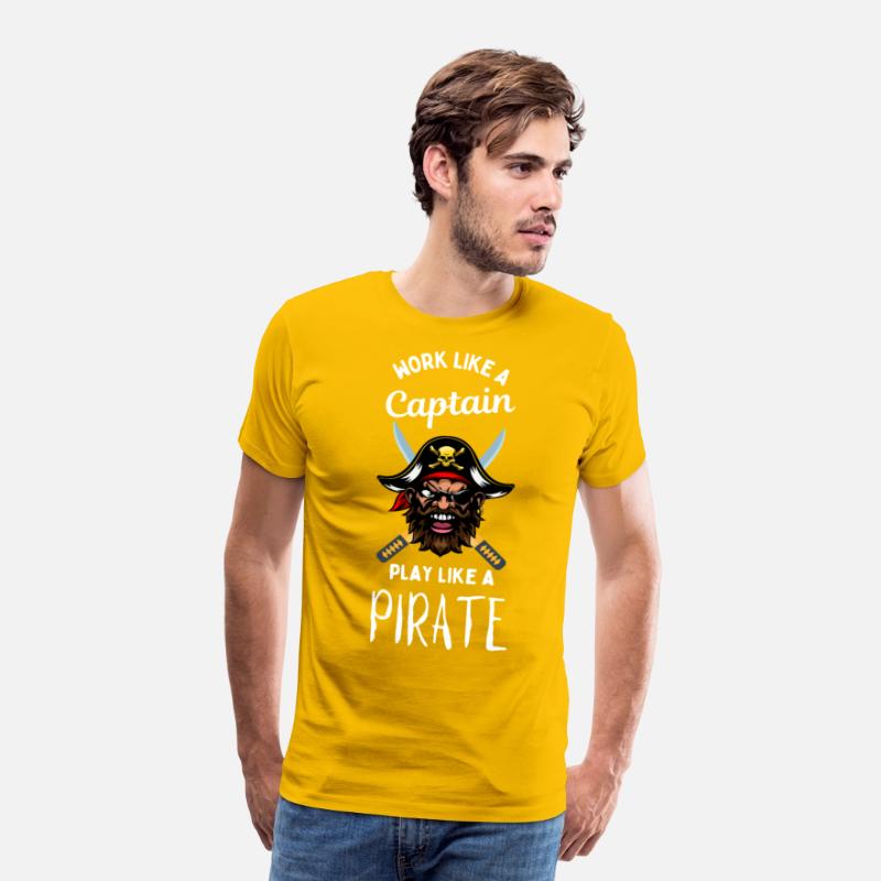 Work like a captain play like a pirate