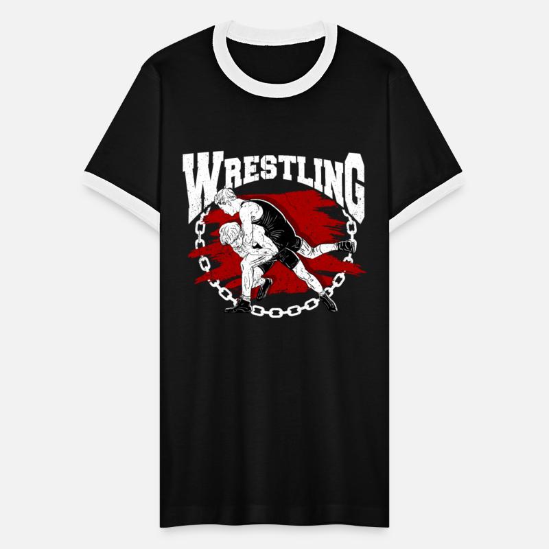 Wrestling Tshirt Grappling Catching Exhibition