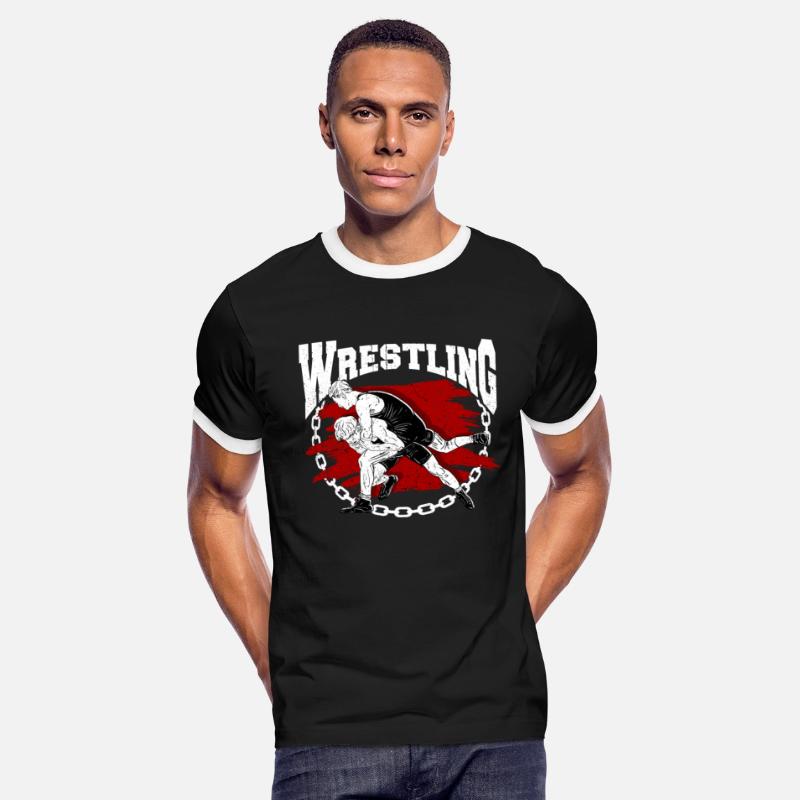 Wrestling Tshirt Grappling Catching Exhibition