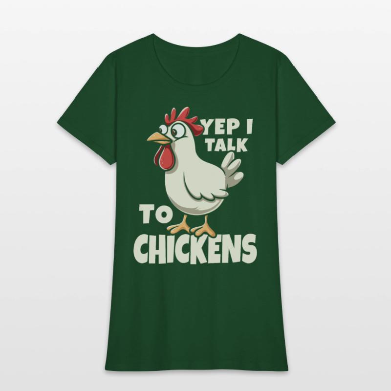 Yep I Talk to Chickens - Funny Poultry Farmer Gift