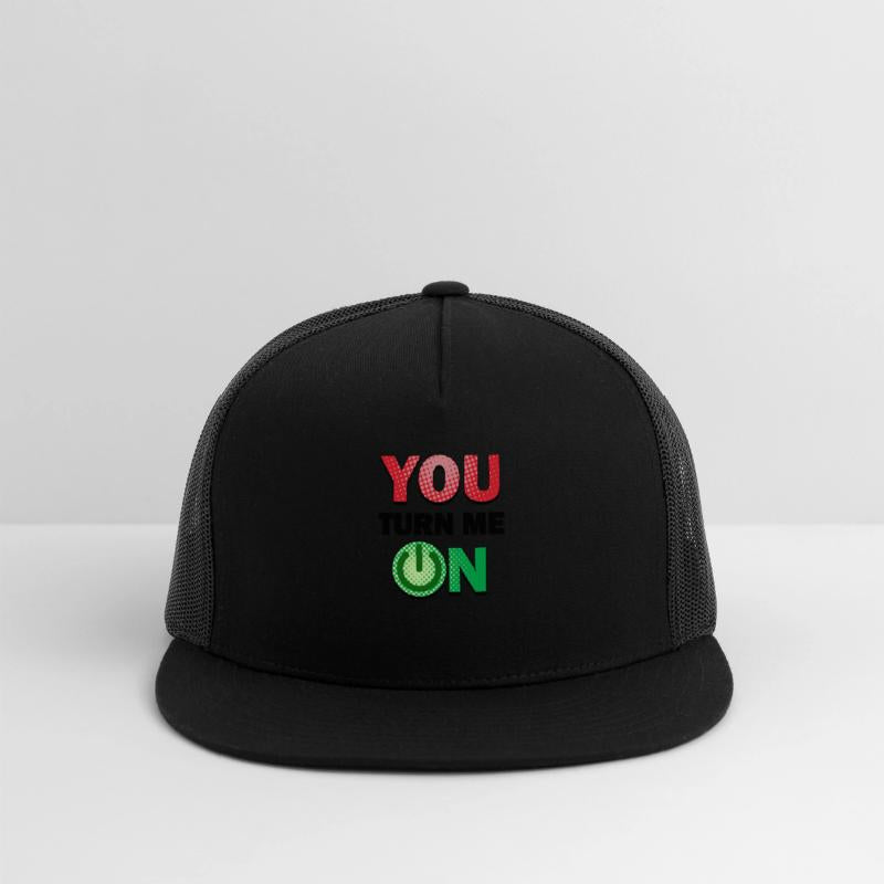 YOU TURN ME ON Funny Love Design