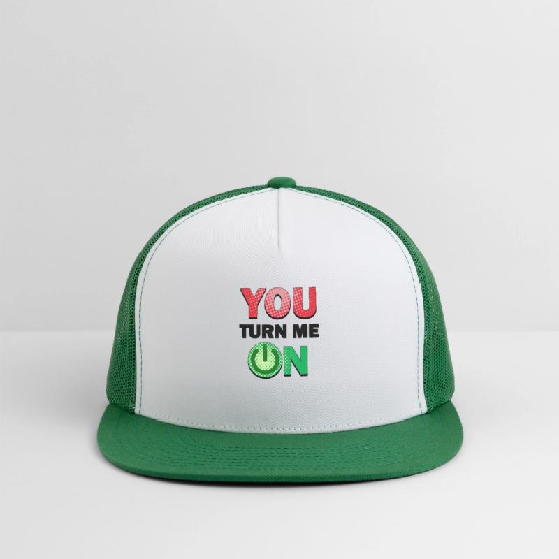 YOU TURN ME ON Funny Love Design