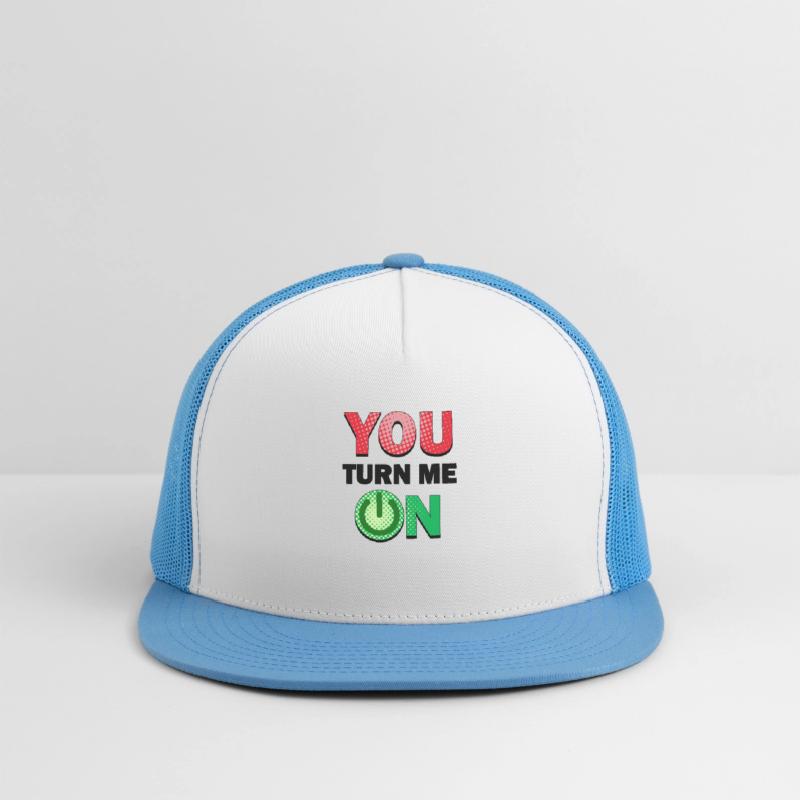 YOU TURN ME ON Funny Love Design