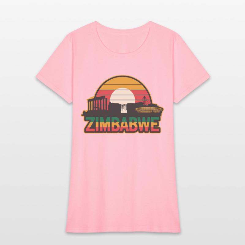 Zimbabwe Heritage Sunset Landscape with Victoria