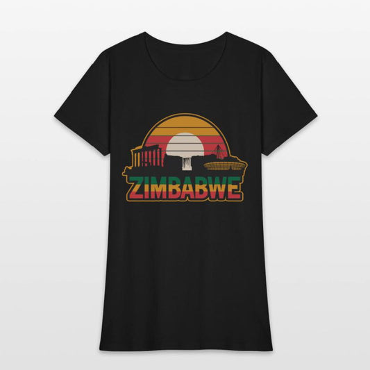 Zimbabwe Heritage Sunset Landscape with Victoria