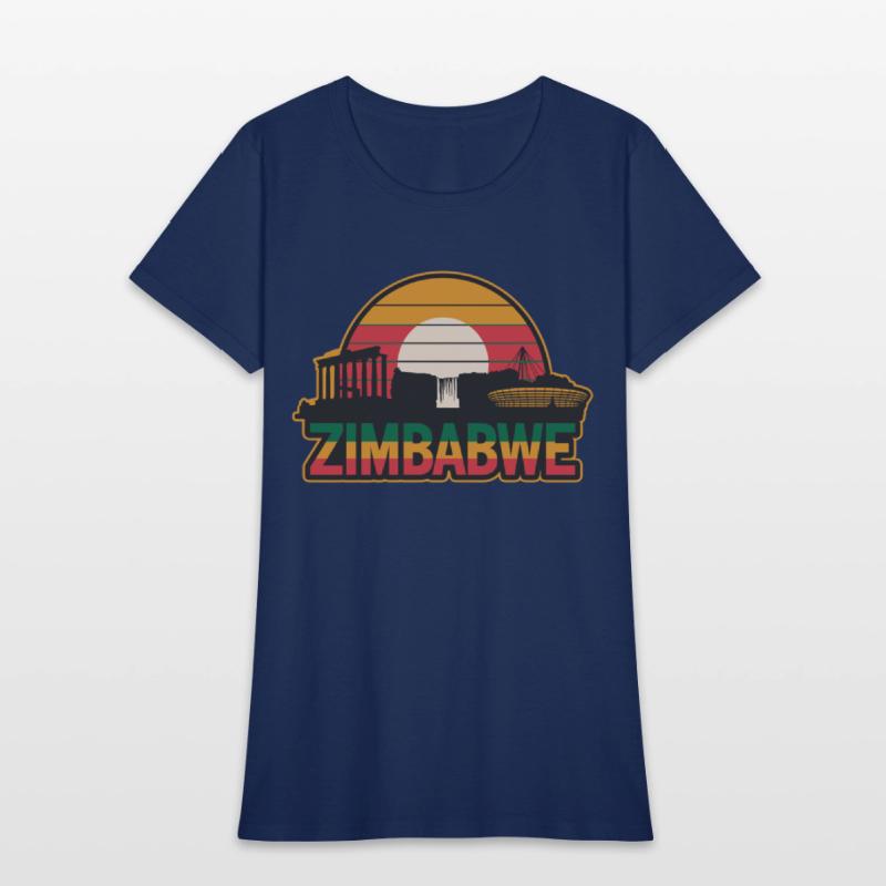 Zimbabwe Heritage Sunset Landscape with Victoria