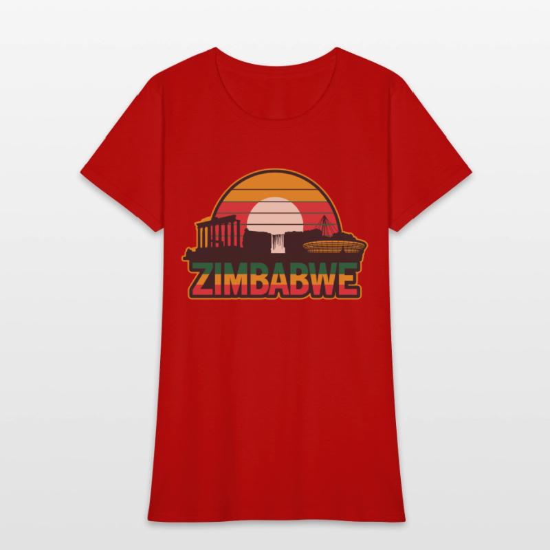 Zimbabwe Heritage Sunset Landscape with Victoria