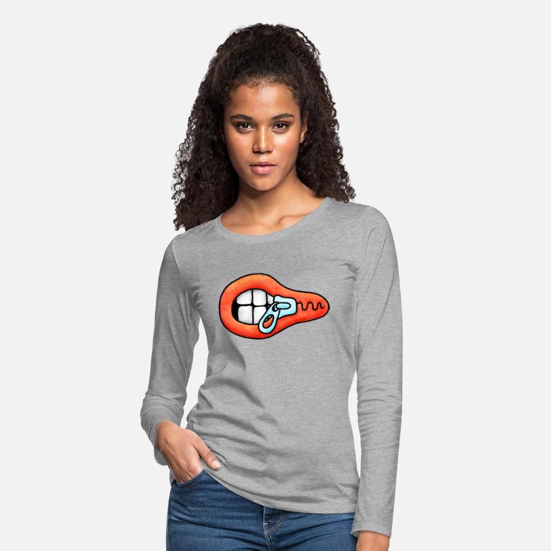 Zipper Mouth Illustration