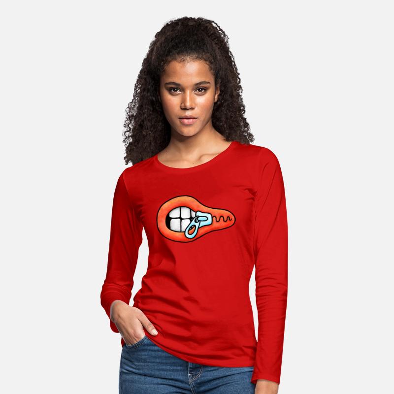 Zipper Mouth Illustration