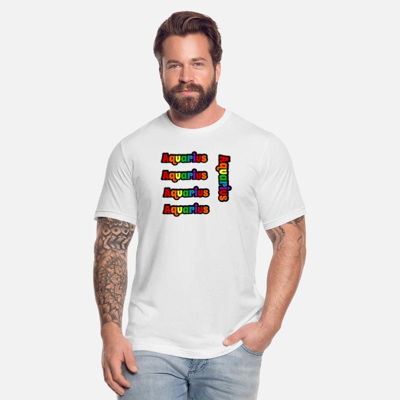 Zodiac Sign Aquarius Slogan Zodiac Rainbow Pack