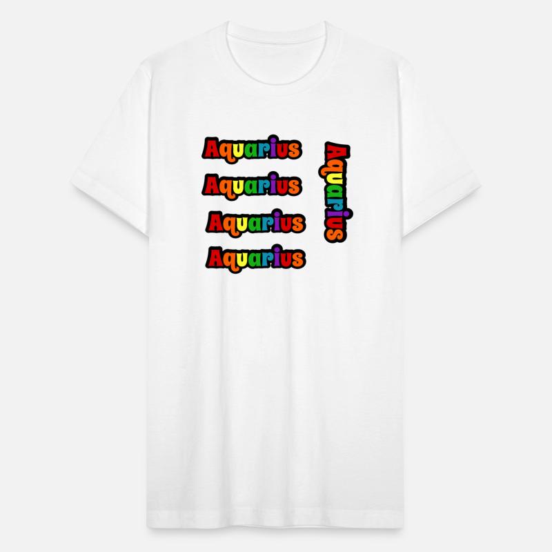 Zodiac Sign Aquarius Slogan Zodiac Rainbow Pack
