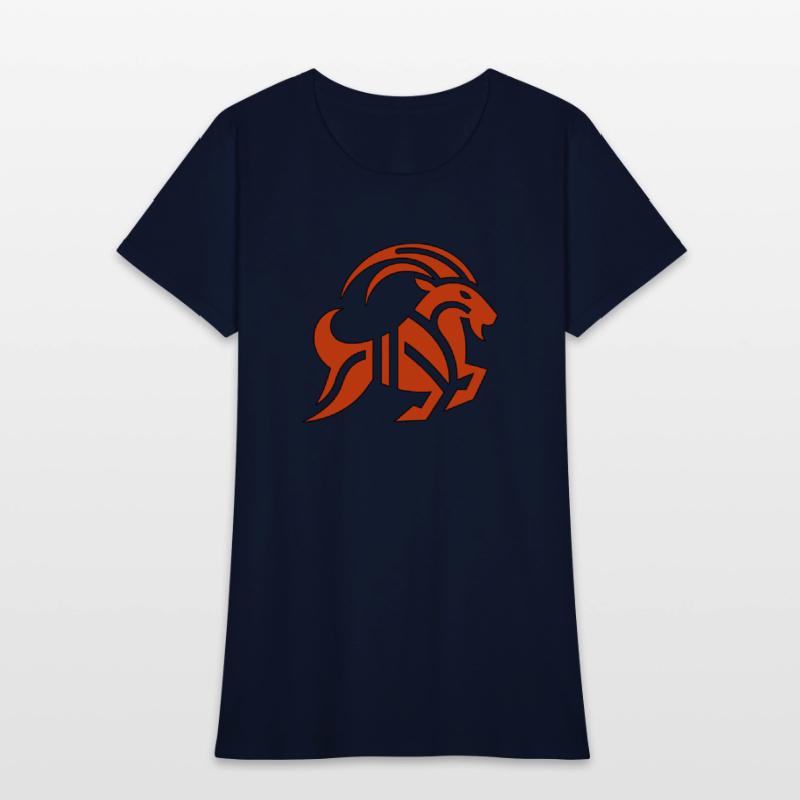 Zodiac Sign Capricorn Goat horned red