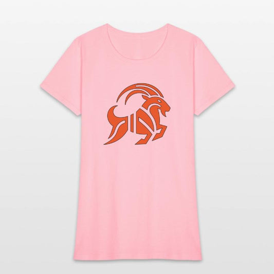 Zodiac Sign Capricorn Goat horned red