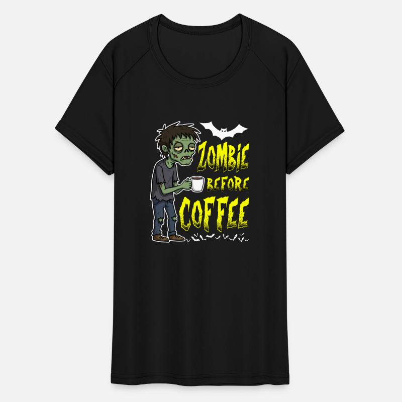 ZOMBIE BEFORE COFFEE - HALLOWEEN GIFT